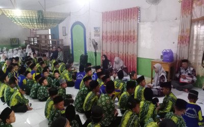Awali Semester II, MI Nurul Hidayah Melaksanakan Pembagian Kelompok Tilawati